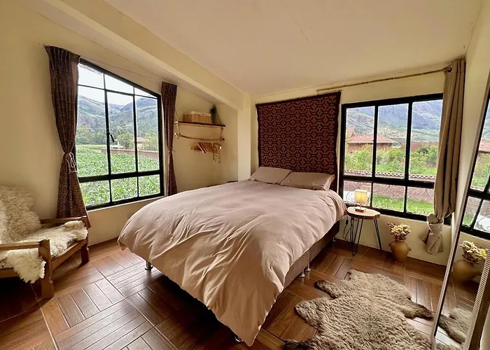 Bright Riverside 3 Bedroom Garden 5 Min To Pisac * Taray